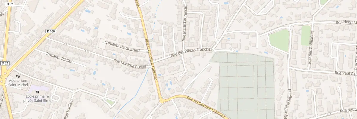 Plan du 8 Rue des Pièces Franches aux Sables-d’Olonne