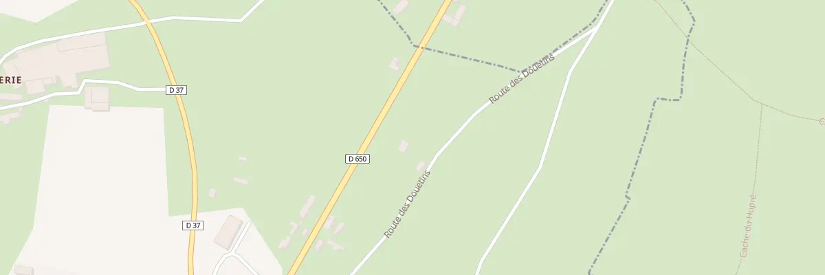 Plan du 52 La Croix Georges à Benoîtville