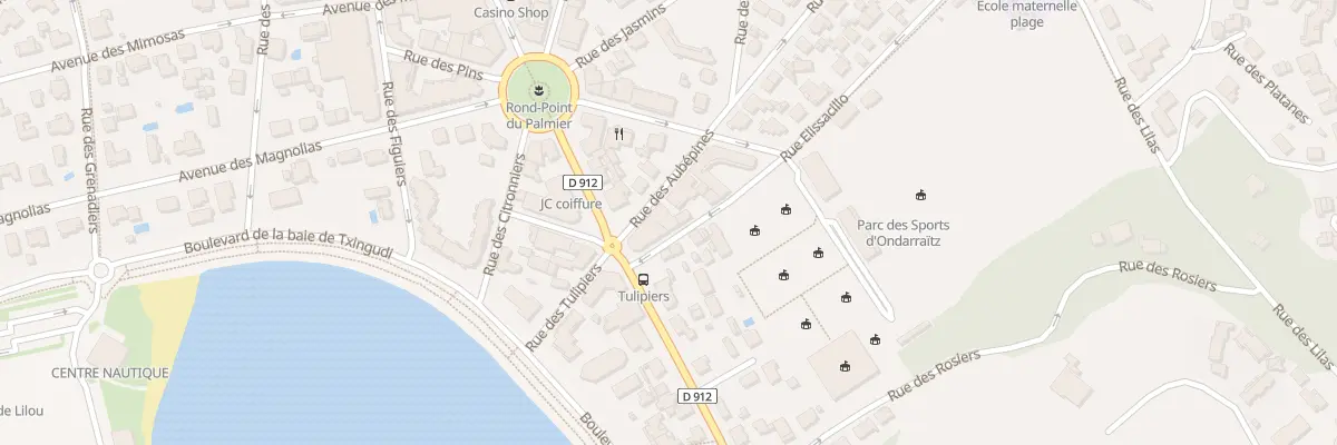 Plan du 3 Rue elissacillo à Hendaye
