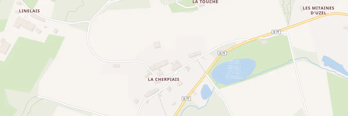 Plan du 8 La Cherpiais à Pléchâtel