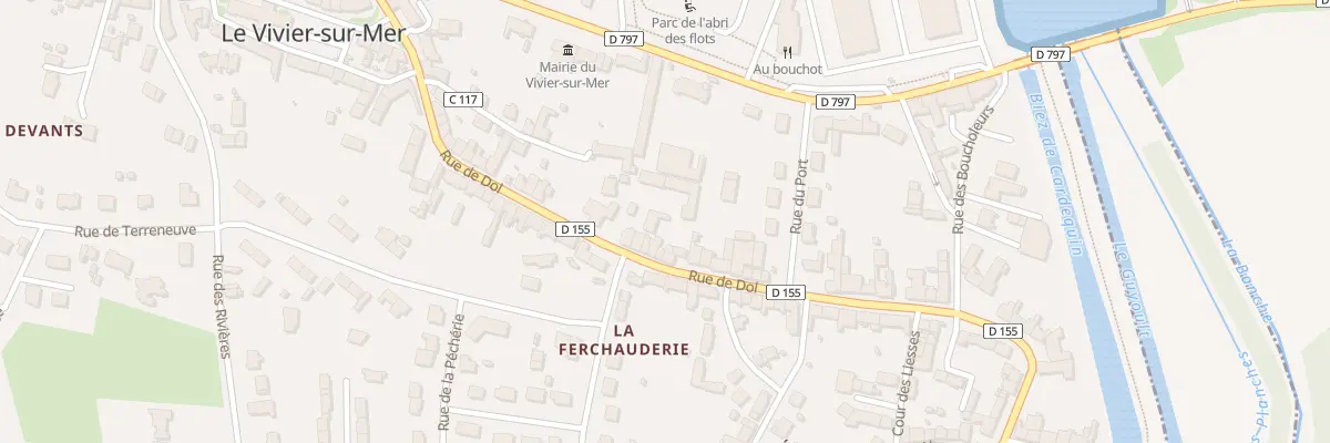 Plan du 34 Rue de Dol au Vivier-sur-Mer