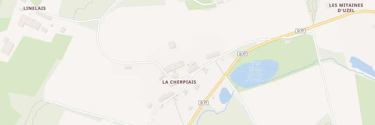 Plan du 10 La Cherpiais à Pléchâtel