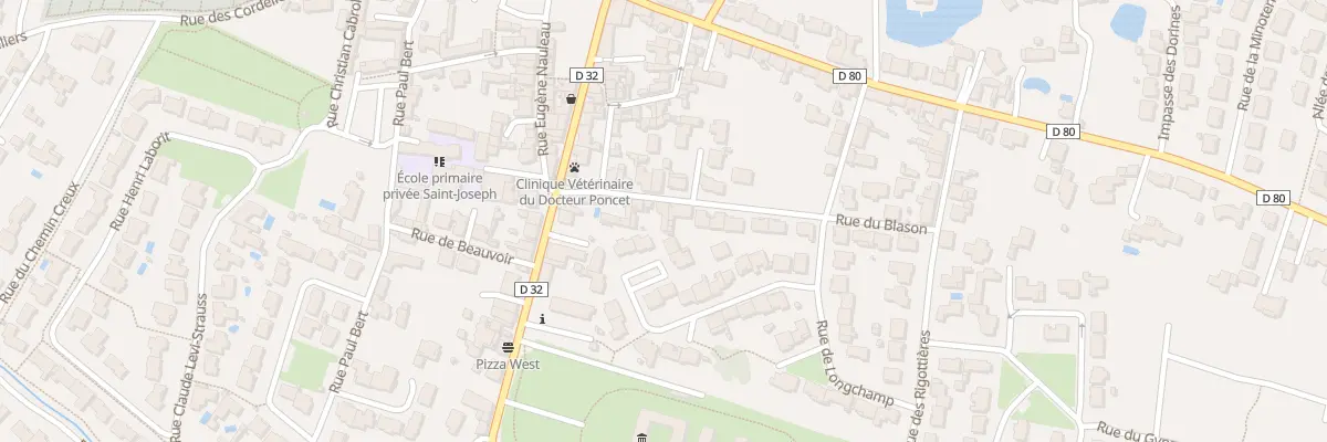 Plan du 10 Rue de la Chevallerie aux Sables-d’Olonne