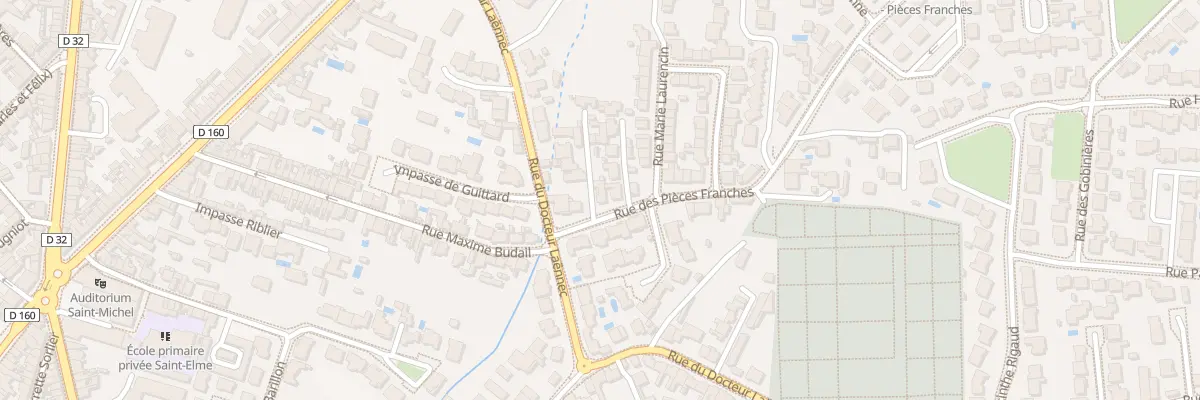 Plan du 5 Rue des Pièces Franches aux Sables-d’Olonne