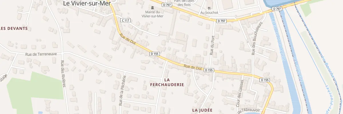 Plan du 38 Rue de Dol au Vivier-sur-Mer