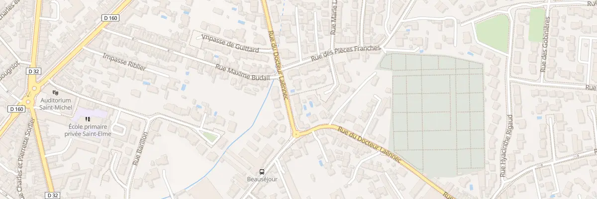Plan du 126 Rue du Dr Laennec - Chateau aux Sables-d’Olonne