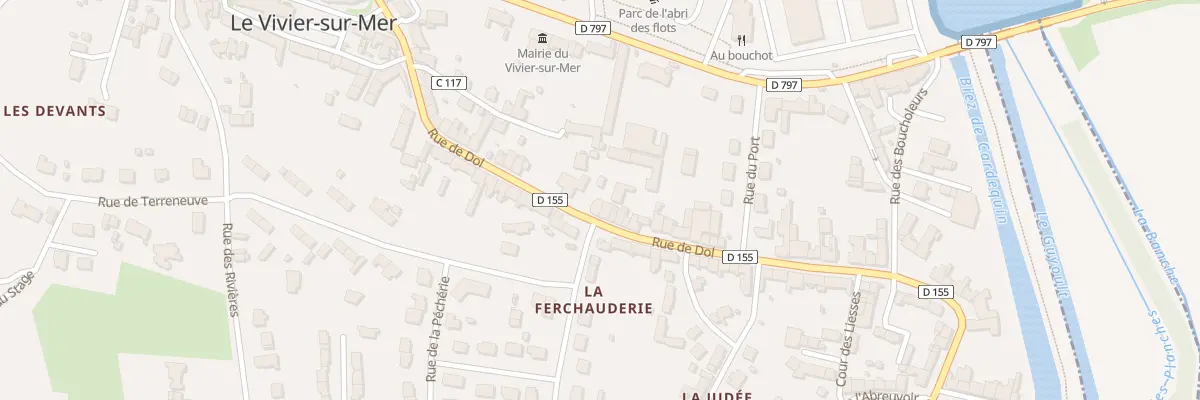 Plan du 36 Rue de Dol au Vivier-sur-Mer