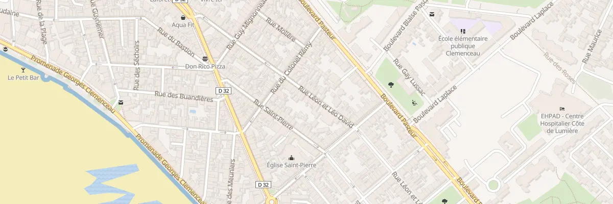 Plan du 53B Rue Léon et Léo David aux Sables-d’Olonne
