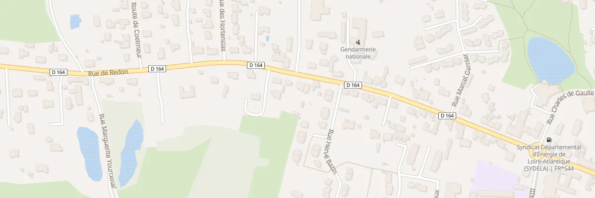 Plan du 50 Rue de Redon à Blain