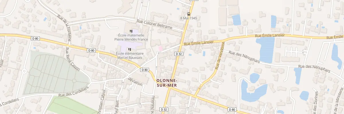 Plan du 9 Rue du Huit Mai 1945 - Olonne aux Sables-d’Olonne