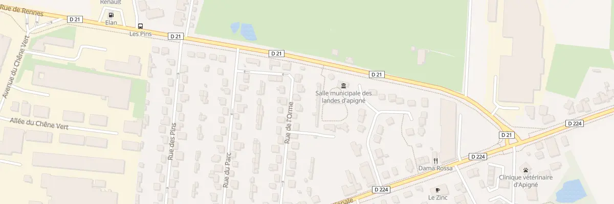 Plan du 22 Rue de l’Orme au Rheu