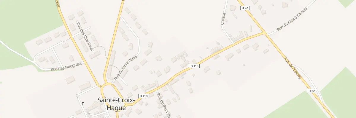 Plan du 35 Rue de l’Eglise de Ste Croix à La Hague