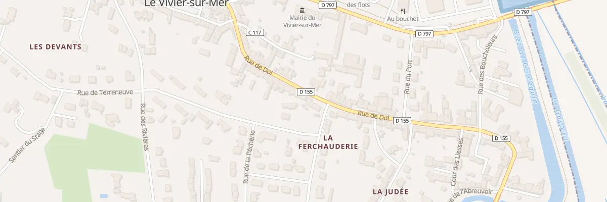 Plan du 17B Rue de Dol au Vivier-sur-Mer