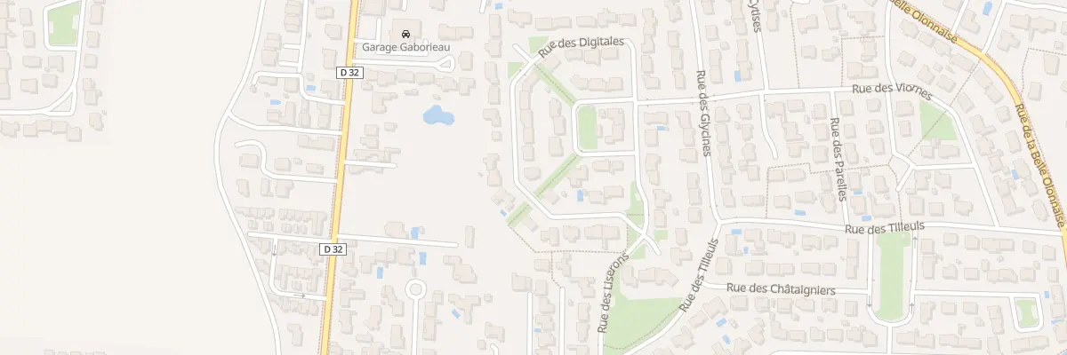 Plan du 10 Rue des Digitales aux Sables-d’Olonne