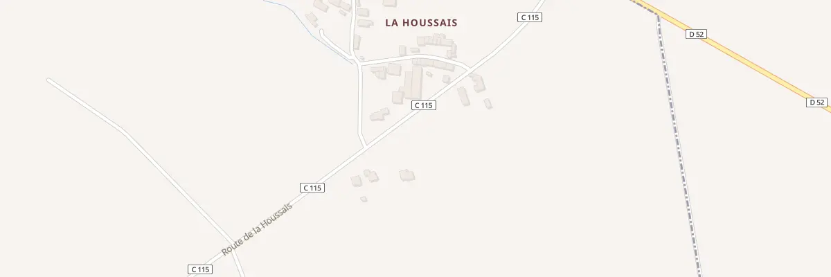 Plan du 17 La Houssais à Guipry-Messac