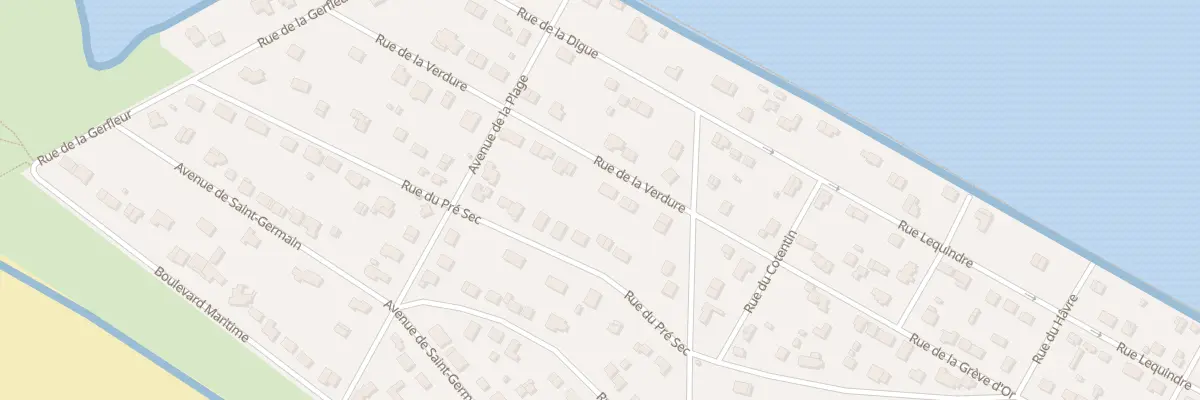 Plan du 5 Rue de la Verdure à Barneville-Carteret
