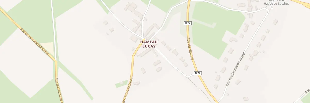 Plan du 5 Rue du Hameau Lucas Ste Croix à La Hague