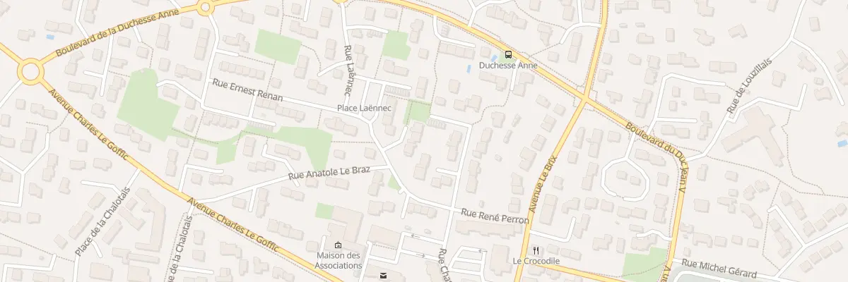 Plan du 4 Rue Laënnec à Pacé