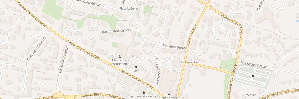 Plan du 3 Rue Laënnec à Pacé