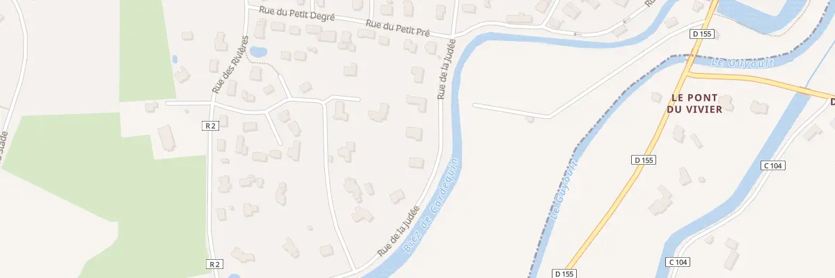 Plan du 23 Rue de la Judée au Vivier-sur-Mer