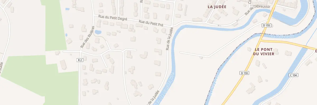 Plan du 21 Rue de la Judée au Vivier-sur-Mer