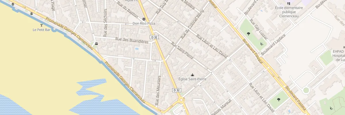 Plan du 1B Rue du Colonel Remy aux Sables-d’Olonne
