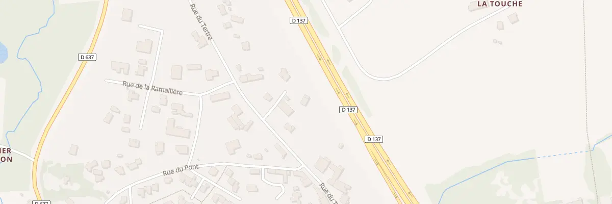 Plan du 28 Rue du Tertre à Vignoc