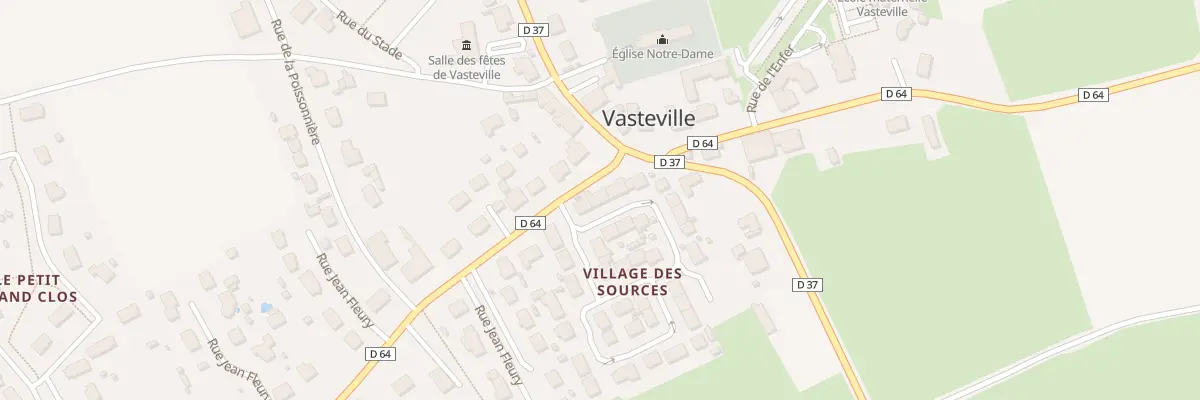 Plan du 22 Vlg des Sources Vasteville à La Hague