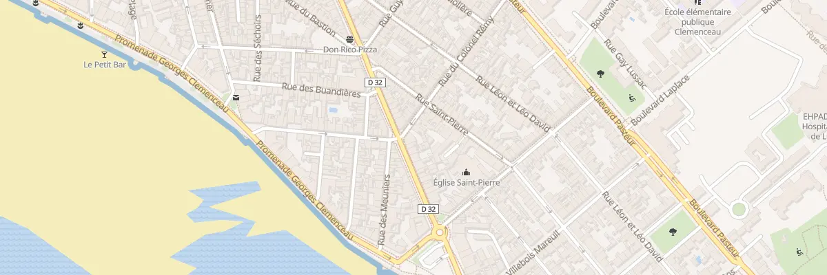 Plan du 26 Bd de Castelnau aux Sables-d’Olonne