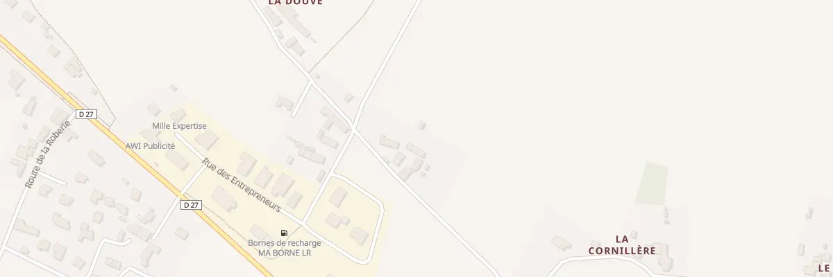 Plan du 24 La Cornillère à Gévezé