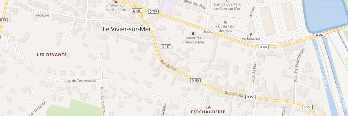 Plan du 20 Rue de Dol au Vivier-sur-Mer
