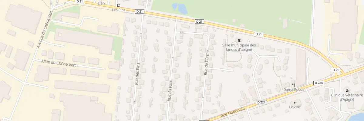 Plan du 22 Rue du Parc au Rheu