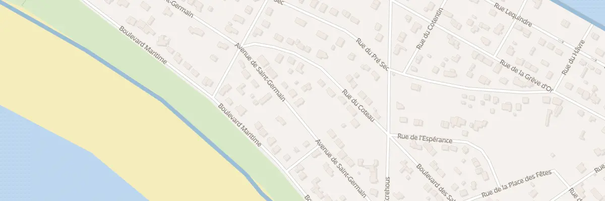 Plan du 16 Av Saint Germain à Barneville-Carteret