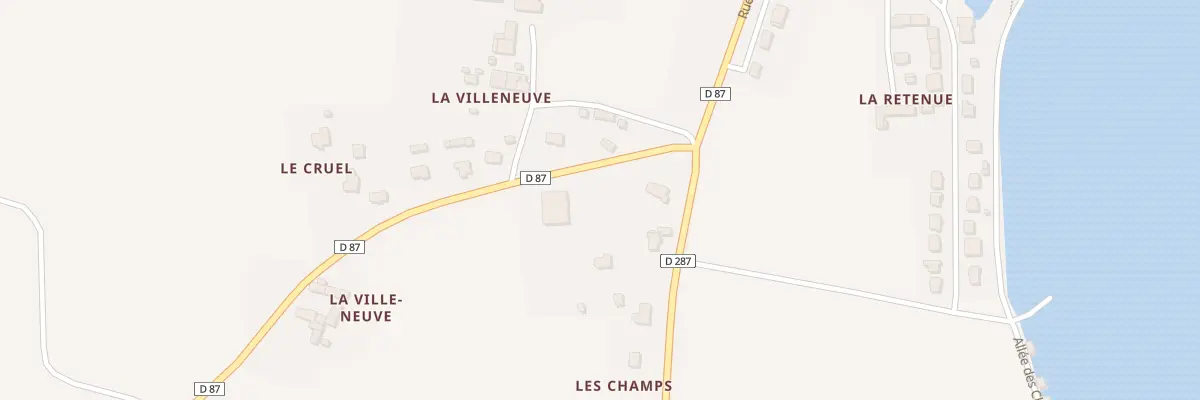 Plan du 3 La Ville Neuve à Hédé-Bazouges