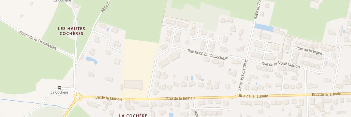 Plan du 3 Rue René de Veillechèze au Pellerin