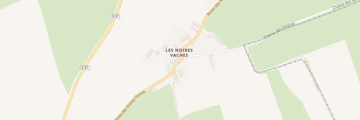 Plan du 9 Les Noires Vaches à Helleville