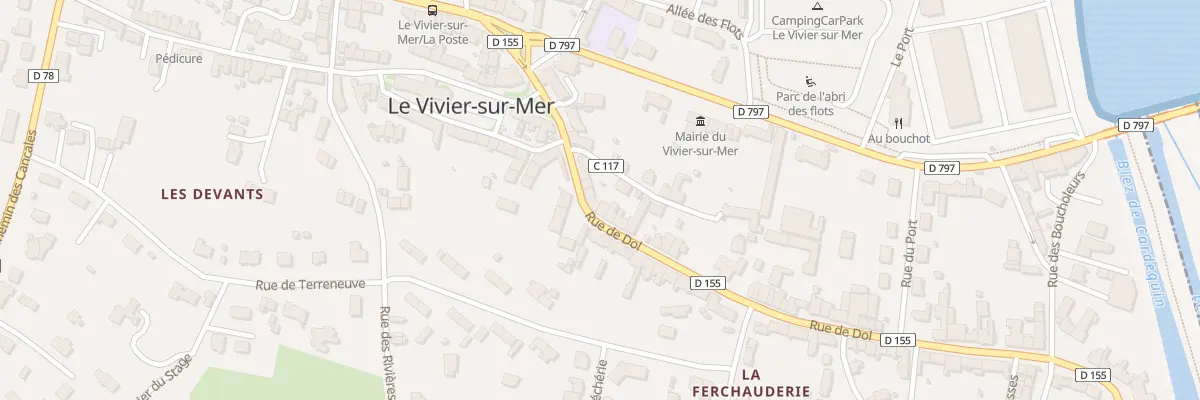 Plan du 14 Rue de Dol au Vivier-sur-Mer