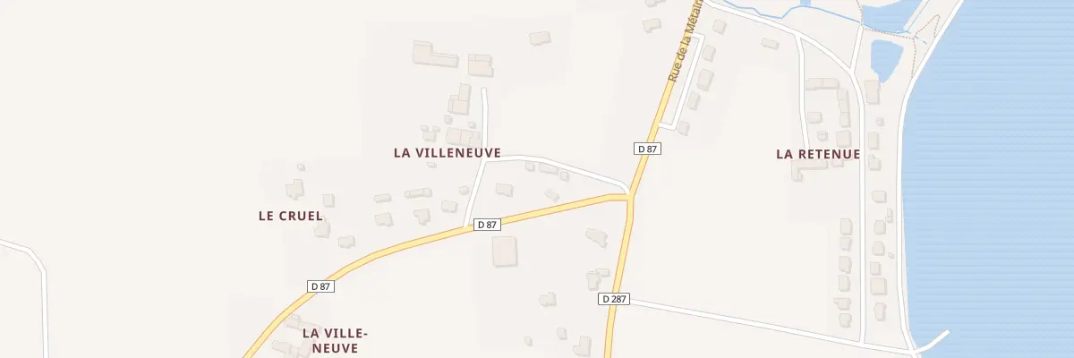 Plan du 6067 La Villeneuve à Hédé-Bazouges