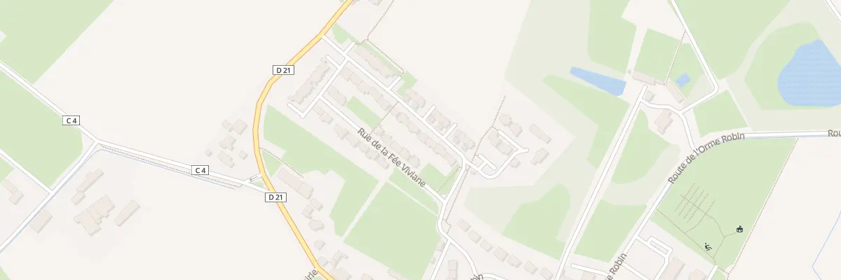 Plan du 13 Rue de la Vigne au Rheu