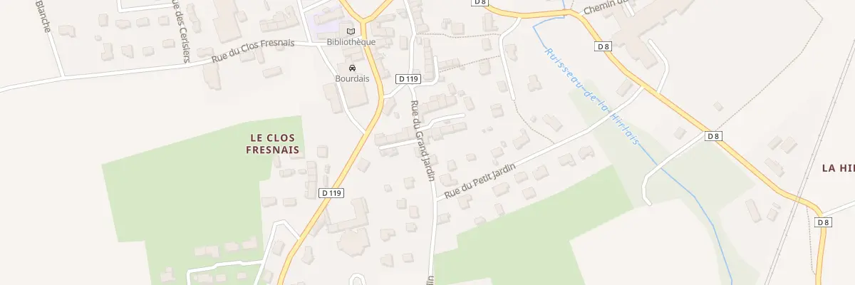 Plan du 1A Rue du Grand Jardin à Baguer-Morvan