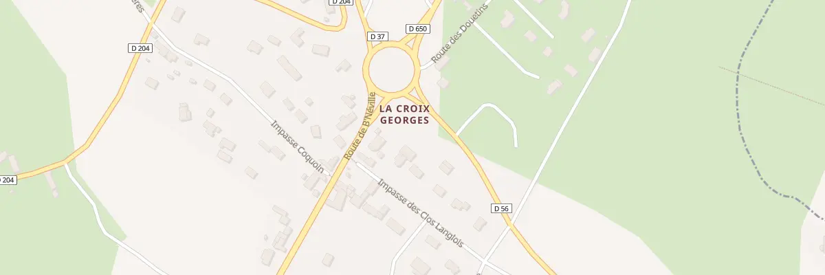 Plan du 30 La Croix Georges à Benoîtville
