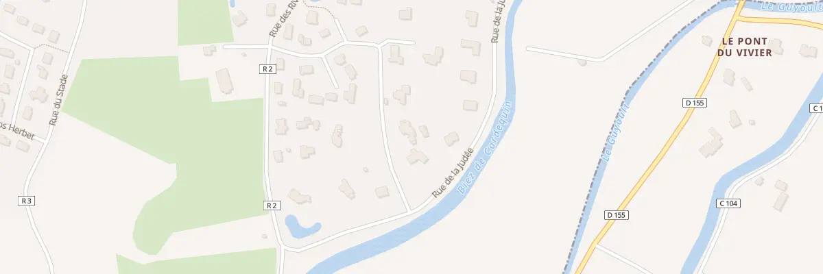 Plan du 1B Che du Dick au Vivier-sur-Mer