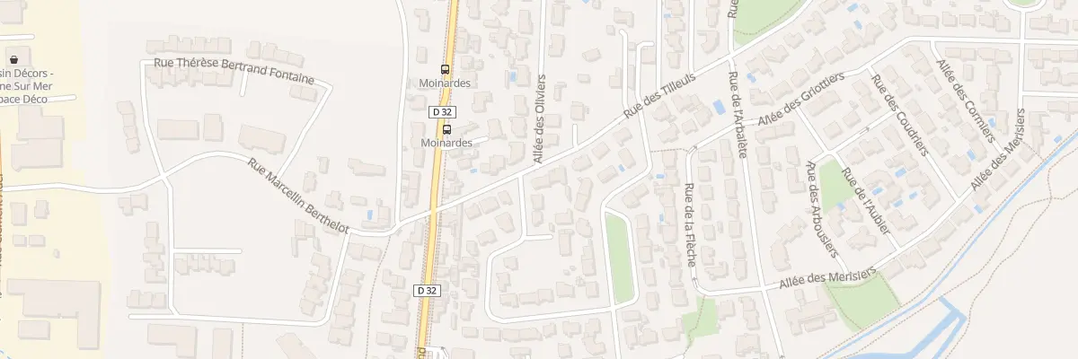 Plan du 10 Rue des Tilleuls aux Sables-d’Olonne