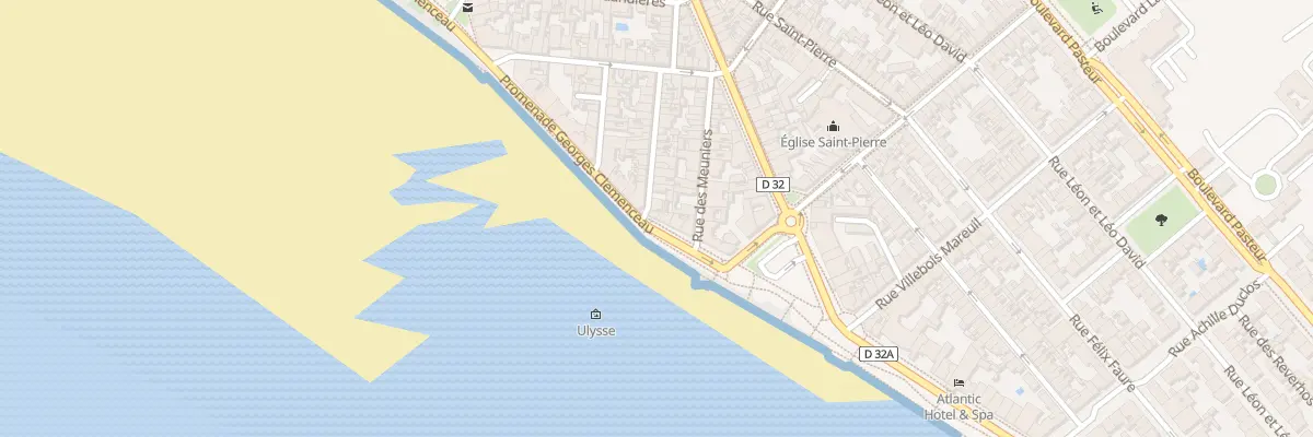 Plan du 6 Prom G Clemenceau - Les Sables aux Sables-d’Olonne