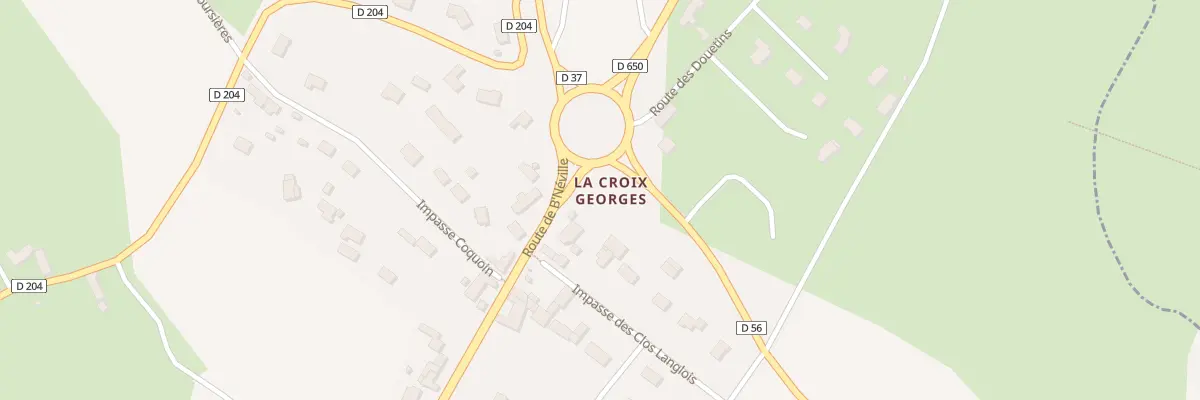 Plan du 32 La Croix Georges à Benoîtville