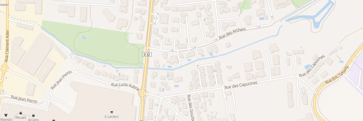Plan du 2 Rue des Archers aux Sables-d’Olonne