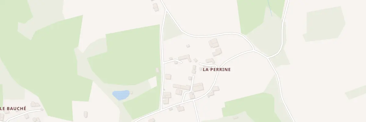 Plan du 5264 La Perrine à Bonnemain