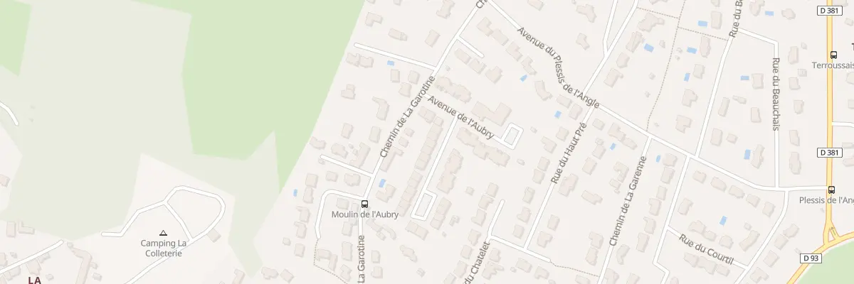 Plan du 6 Av de la Colline à Saint-Étienne-de-Montluc