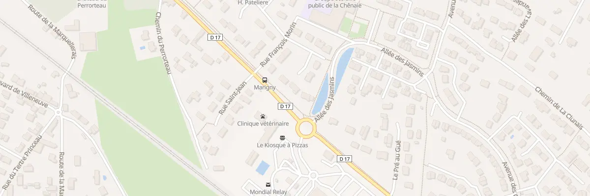 Plan du 7 Rue Jean Baptiste Ceineray à Saint-Étienne-de-Montluc