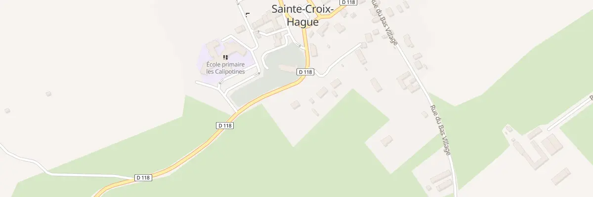 Plan du 2 Rue de l’Eglise de Ste Croix à La Hague